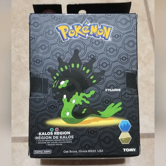 TOMY 2015 Pokemon Trainer's Choice Zygarde Collectible Figure - Picture 2 of 5